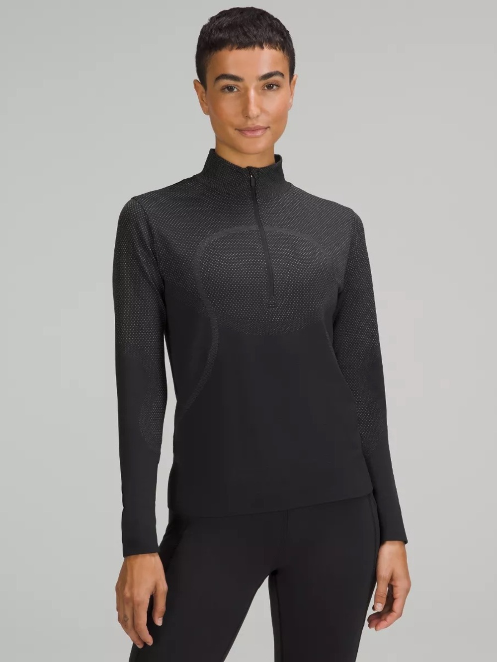 Lululemon Swiftly Relaxed Long-Sleeve Half-Zip Active Top